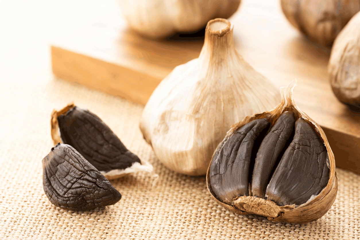 Black Garlic bulbs